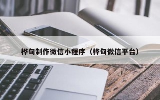 周口桦甸制作微信小程序（桦甸微信平台）